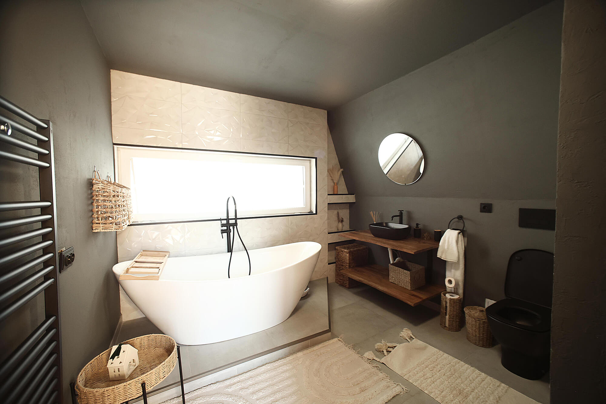 Vedere frontala Cabana KayLuna, cabana A-Frame de inchiriat in Matisesti, judetul Alba